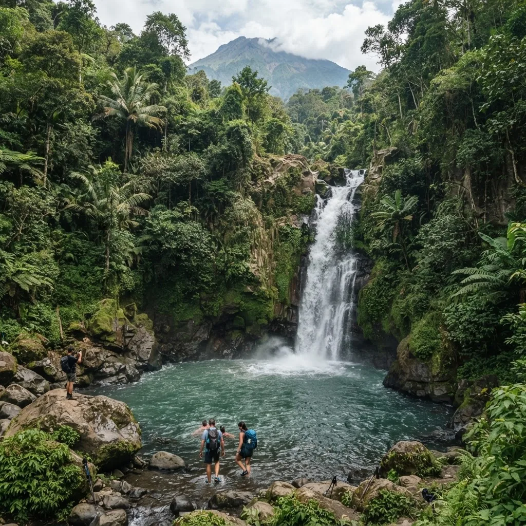 Tiu Kelep Waterfall