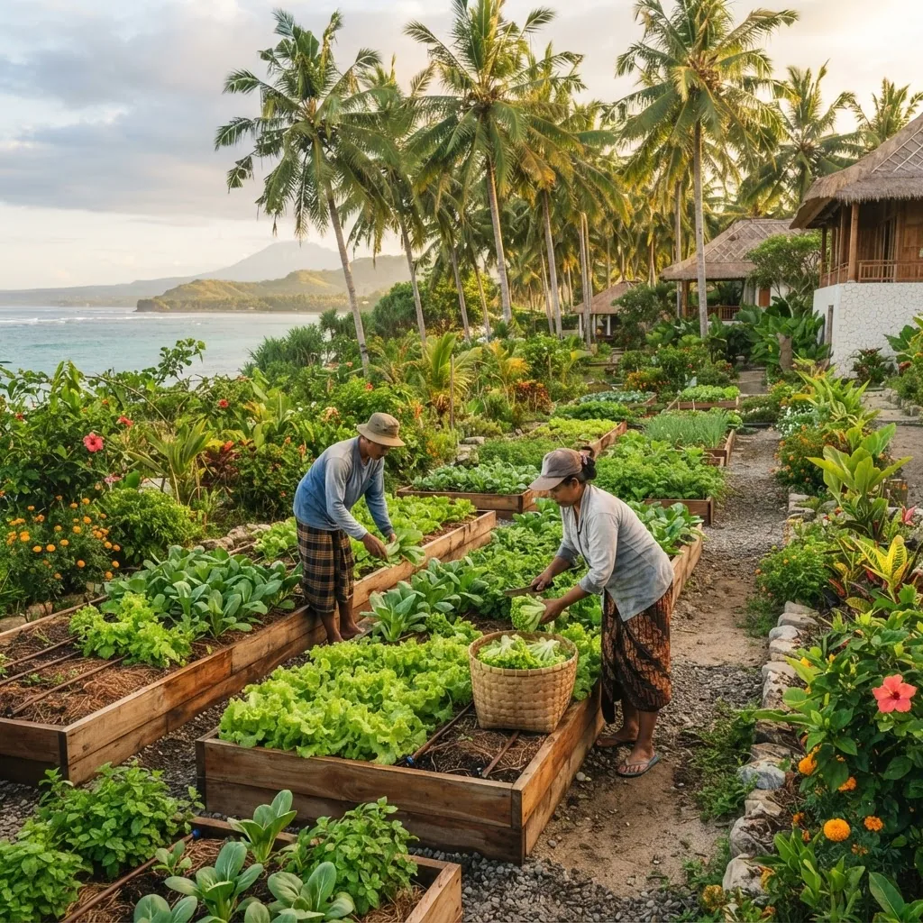 Fresh Ingredients from Our Eco Farm